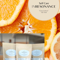 "Citrus Enliven" Salt Soak