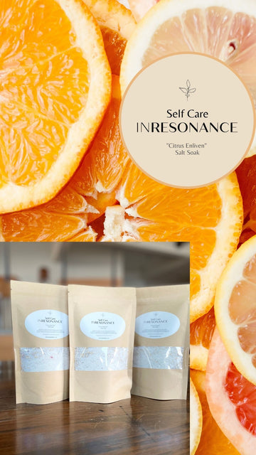 "Citrus Enliven" Salt Soak